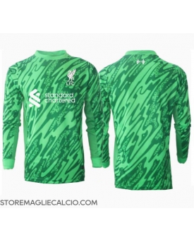 Liverpool Portiere Maglia Gara Trasferta Repliche 2024-25 Maniche Lunghe